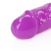 RealRock Neon Purple Glow in the Dark Double Dong