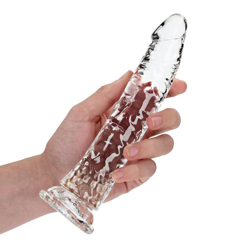 Dildo Transparente RealRock Slim 8 pulgadas