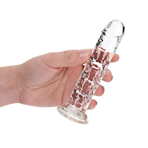 RealRock Crystal Clear Dildo without Balls