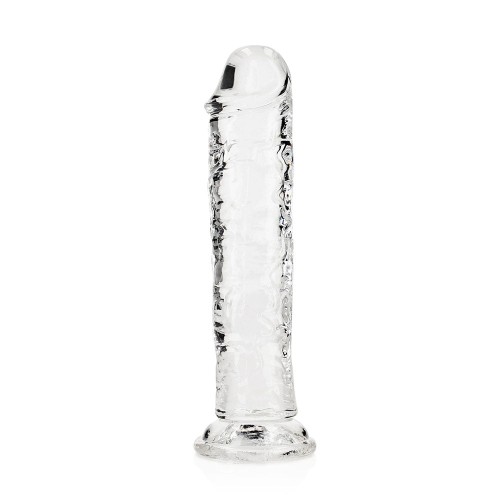 Dildo Transparente RealRock de 7 Pulgadas para Placer Máximo