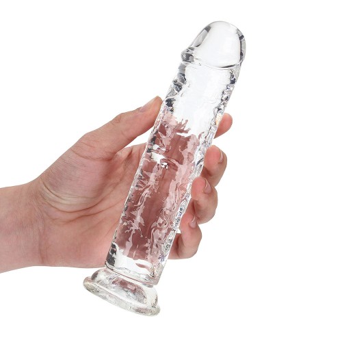 Dildo Transparente RealRock de 7 Pulgadas para Placer Máximo