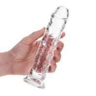 RealRock 7-Inch Crystal Clear Dildo for Ultimate Pleasure