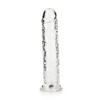 RealRock Crystal Clear 9 in. Dildo