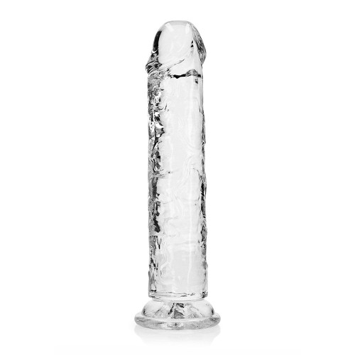 RealRock Crystal Clear 10 in. Dildo - Ideal for Pleasure