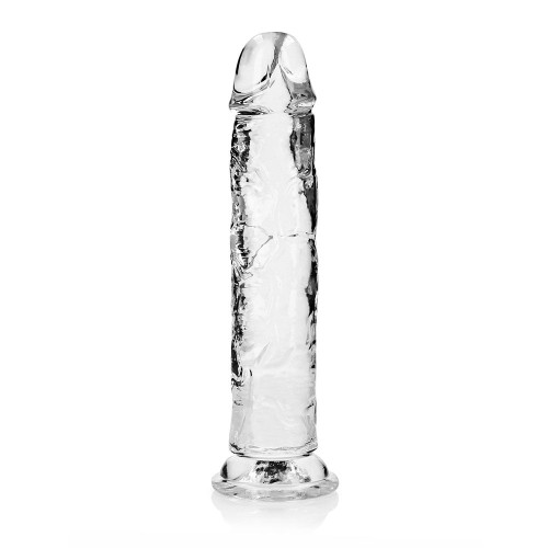 Dildo RealRock Crystal Clear 10 in. - Ideal para el Placer