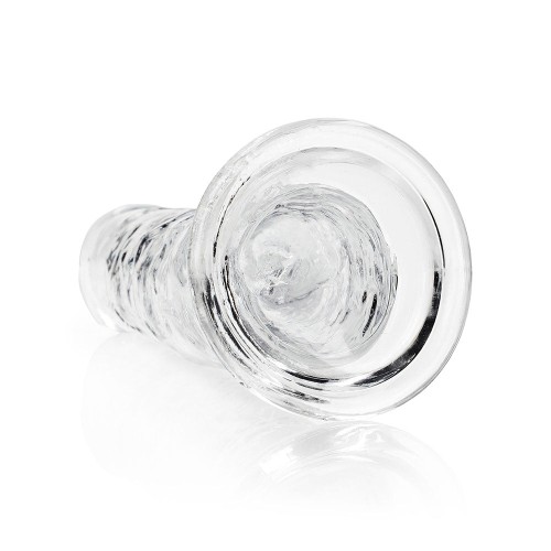 Dildo Recto Transparente RealRock de 11 in. para Placer