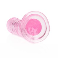 Dildo RealRock Clear 6 in.