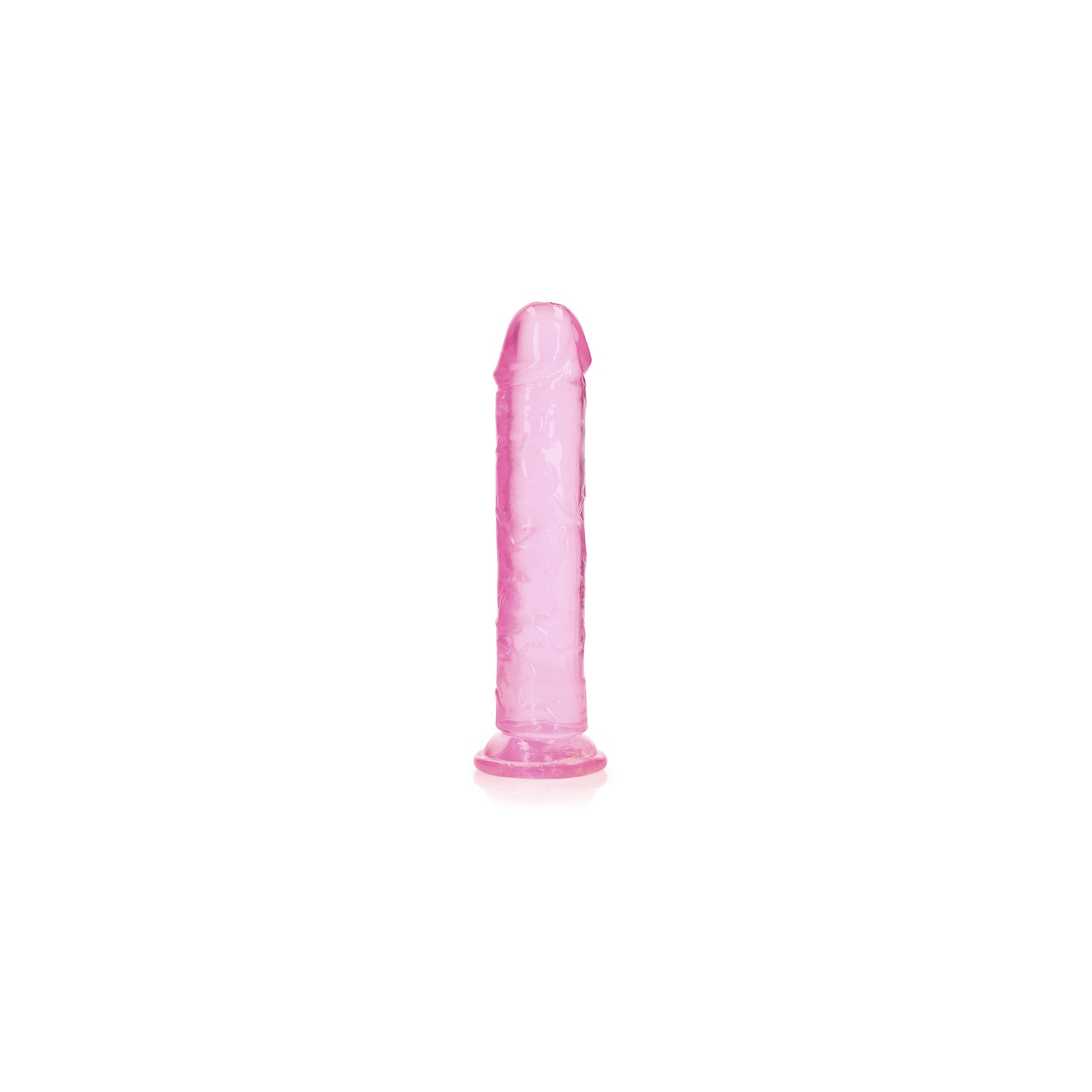 Dildo Claro Rosa RealRock 9 in.