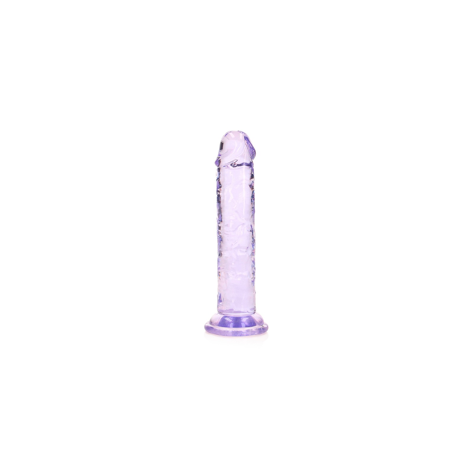 RealRock Crystal Clear Straight Dildo for Ultimate Pleasure