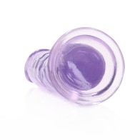 RealRock Crystal Clear Straight Dildo for Ultimate Pleasure