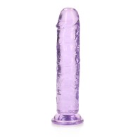 Dildo Transparente de 7in RealRock para Placer Mejorado