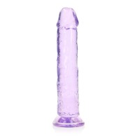 Dildo Recto Claro de 9 Pulgadas