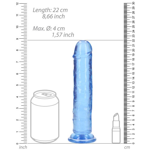 Dildo Transparente RealRock 8 in.