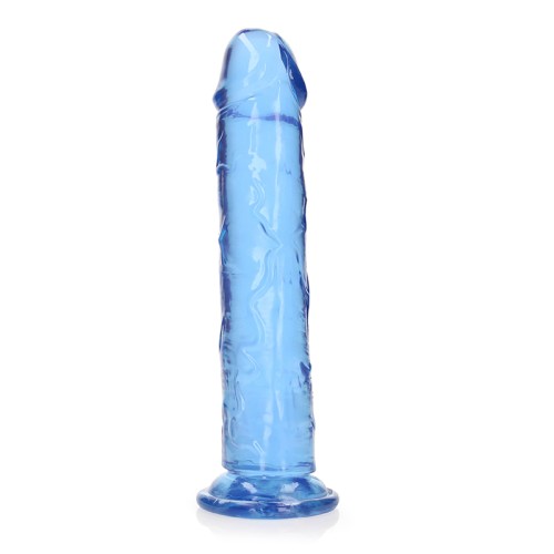 RealRock Crystal Clear Straight 9 in. Dildo