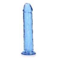 Dildo Recto RealRock Cristal Claro 9 Pulgadas