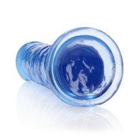 Dildo Recto RealRock Cristal Claro 9 Pulgadas