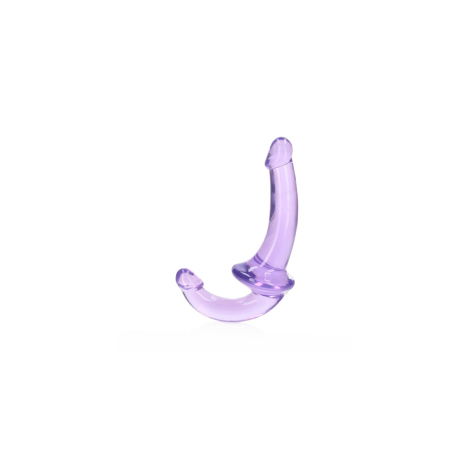 RealRock Crystal Clear Strapless Dildo