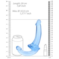 Dildo Strapless Crystal Clear RealRock - Placer Desatado