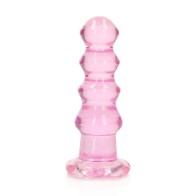 RealRock Curvy Crystal Clear Dildo - Ultimate Satisfaction