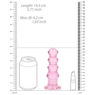 RealRock Curvy Crystal Clear Dildo - Ultimate Satisfaction