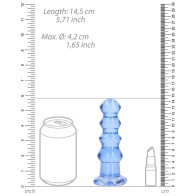 RealRock Curvy Clear Dildo 5.5 in.