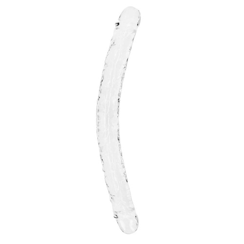 RealRock Dildo Doble Transparent Claro 18 in.