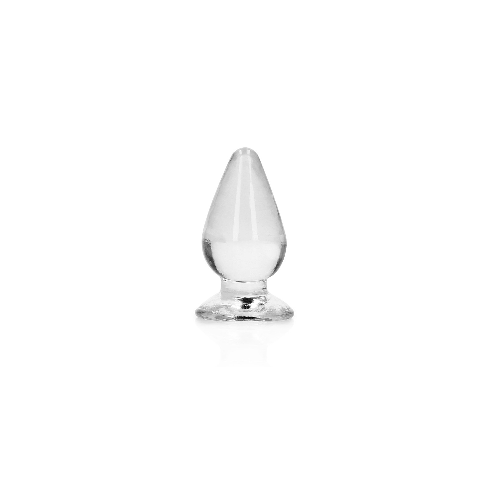 Plug Anal Transparente RealRock Crystal Clear 4.5 in.