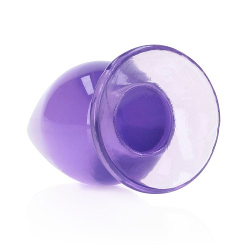 RealRock Crystal Clear Anal Plug for Elegant Pleasure