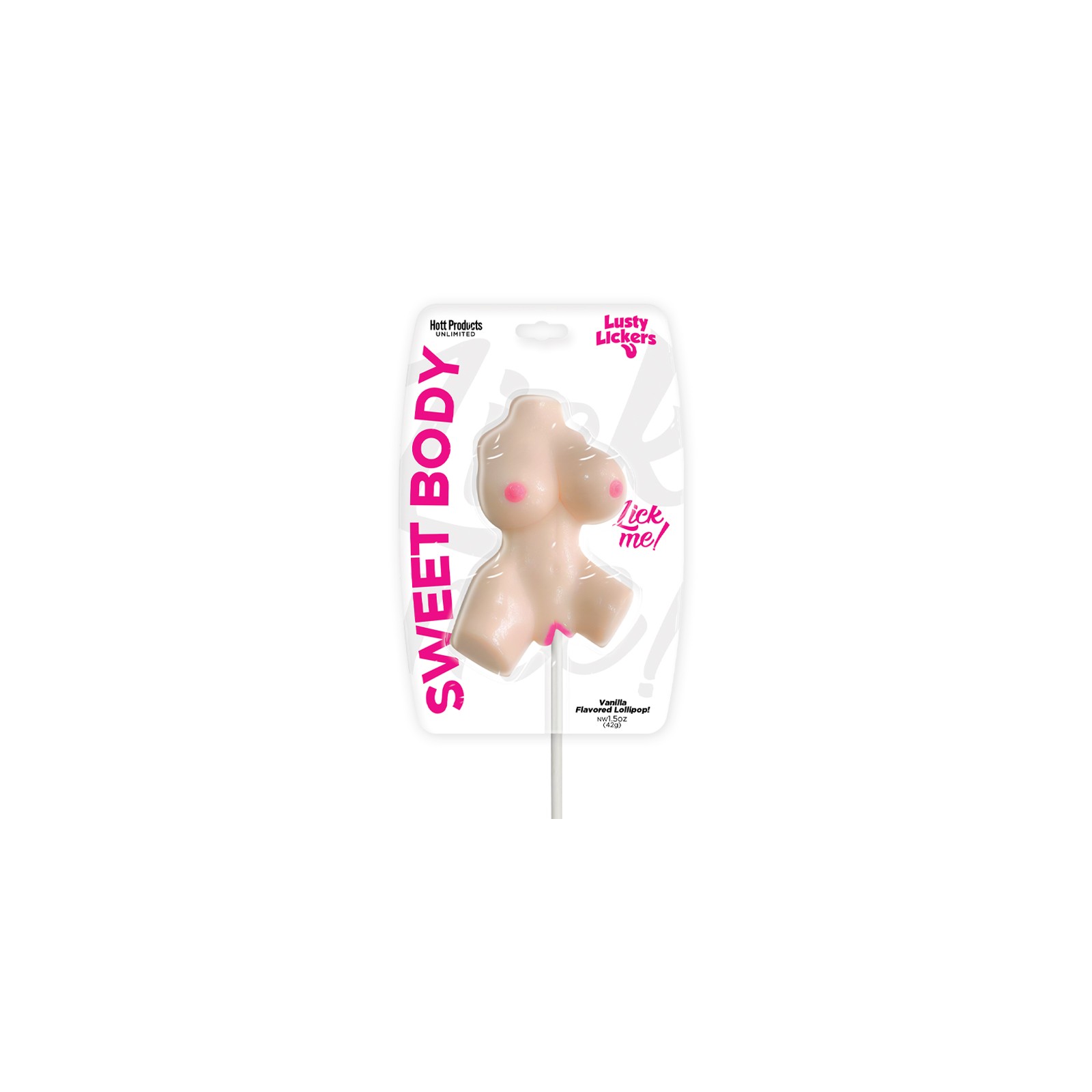 Delicious Lusty Lickers Butterscotch Flavor Lollipop for Sweet Fun