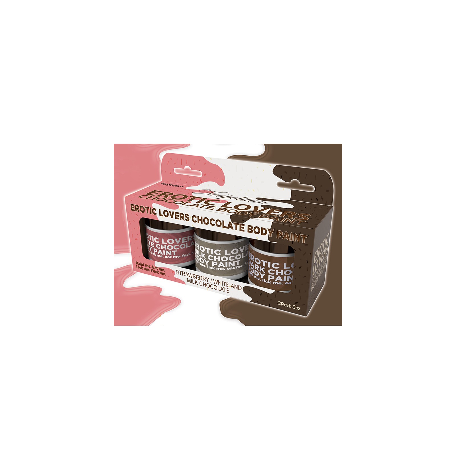 Erotic Chocolate Body Paints Set