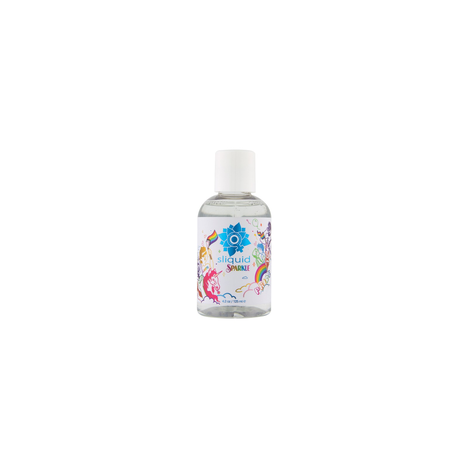 Sliquid Naturals Sparkle Pride Lubricant for Joyful Moments