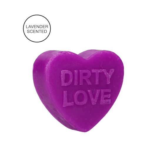 Jabón Aromatizado Dirty Love con Lavanda para Duchas Románticas