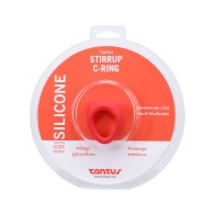 Tantus Stirrup C-Ring Soporte Para Pene y Testículos Rojo Comprar Ahora