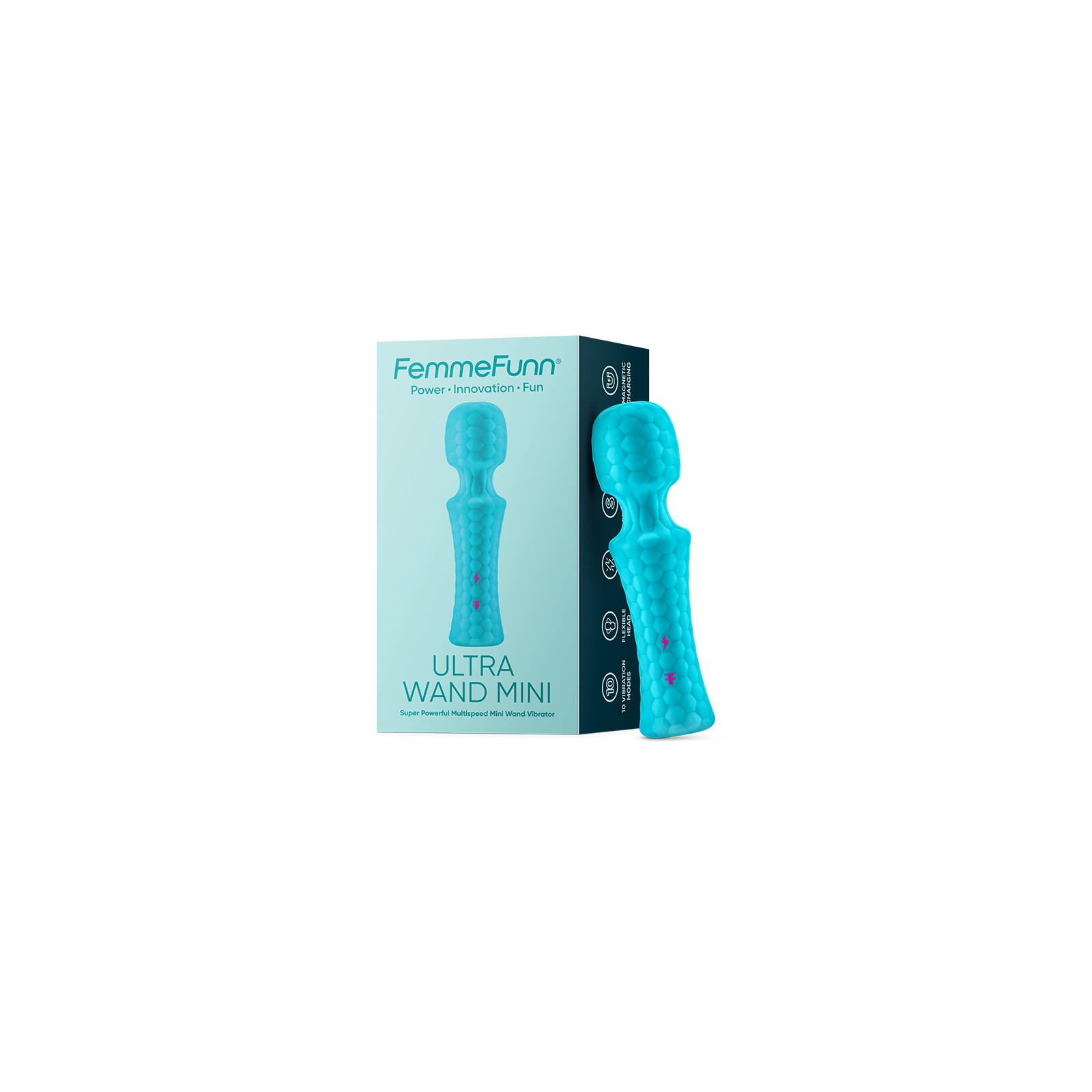 FemmeFunn Ultra Wand Mini Silicone Vibrator