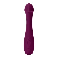 Vibrador G-Spot Dame Arc Ciruela