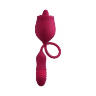 Evolved Wild Rose Dual-Ended Vibrator Red