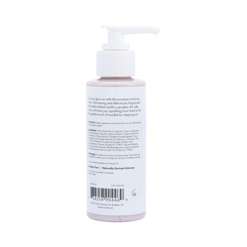 Glow Vanilla Cupcake Shimmer Lotion 4 oz