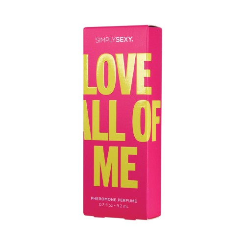 Perfume Infundido con Feromonas Simply Sexy Love All Of Me 0.3 oz.