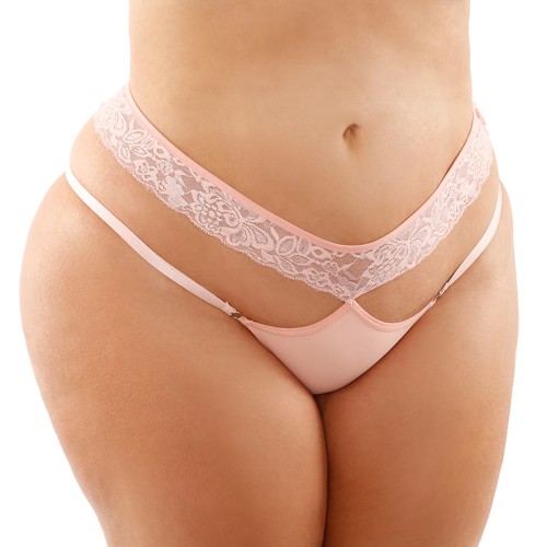 Panty de Microfibra Ren con Cintura Doble-Strap