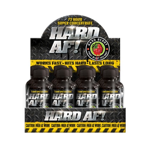 Hard AF Male Enhancement Shot 2 oz. Display 12-Pack