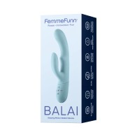 Vibrador de Doble Estimulación de Silicona Balai FemmeFunn