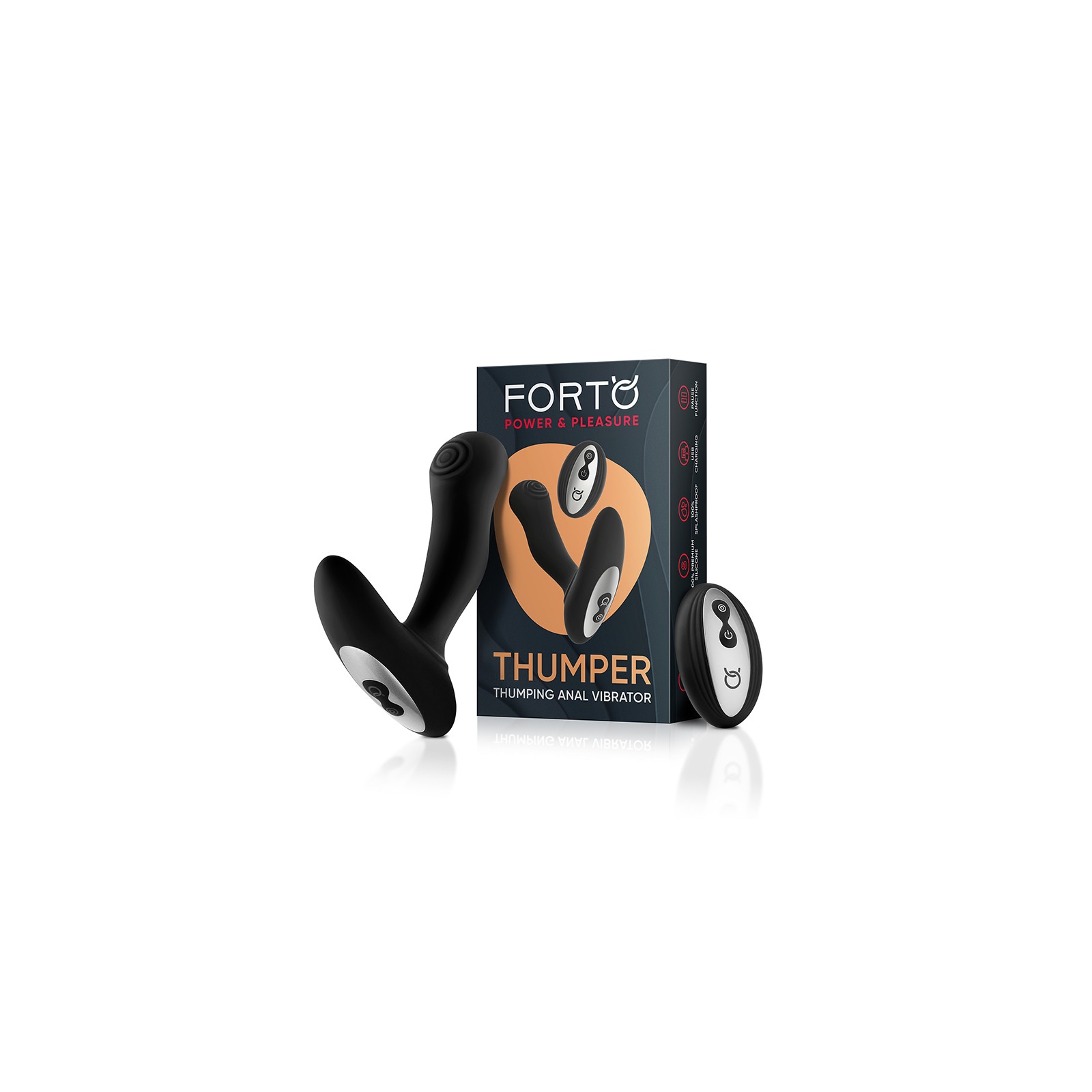 Forto Thumper Remote-Controlled Vibrator