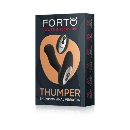 Vibrador Forto Thumper con Control Remoto