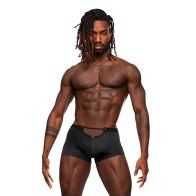 Male Power Magnificence Mini Short Black