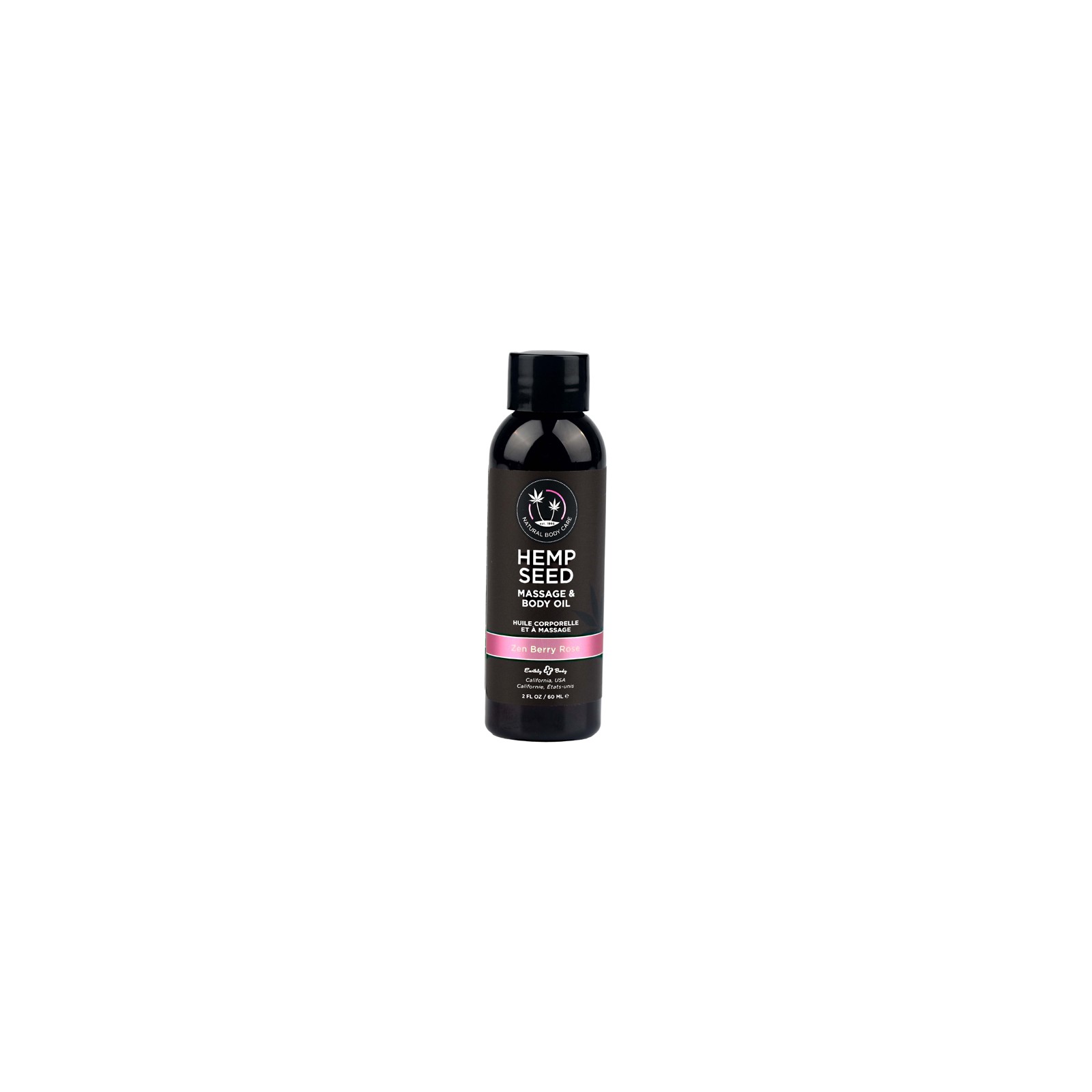 Aceite de Masaje Hemp Seed Zen Berry Rose 2 oz.