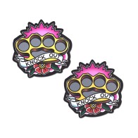 Pasties para los Pezones Brass Knuckles para Atuendos Atrevidos