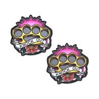 Pasties para los Pezones Brass Knuckles para Atuendos Atrevidos