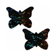 Pastease Shattered Glass Butterfly Nipple Pasties