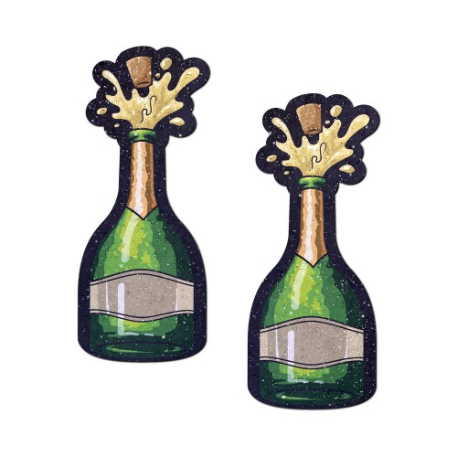 Pastease Champagne Bottle Nipple Pasties