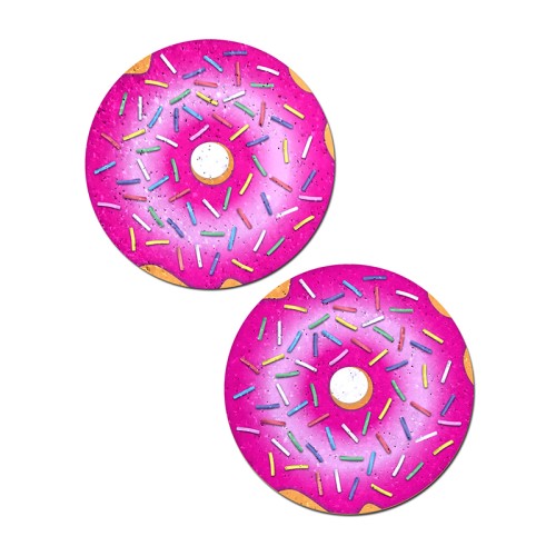 Pastease Donut: Pasties de Pezón con Glaseado Rosa